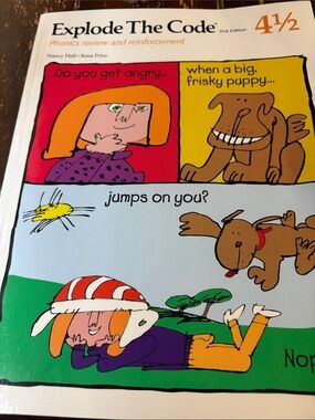 Explode The Code 4½ Phonics Practice Book - Multicolor